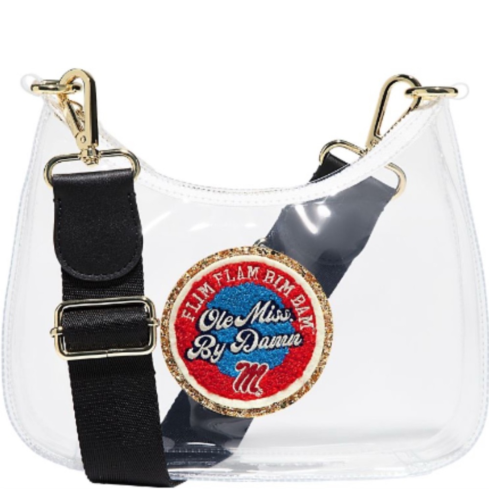 NWT Stoney Clover clear Ole Miss gameday bag